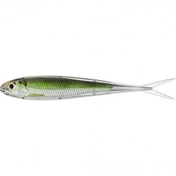   LIVETARGET MINNOW SOFT JERKBAIT SILVER/GREEN 100MM - SINKING 4DB/CSOMAG