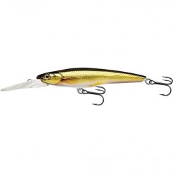   LIVETARGET RAINBOW SMELT JERKBAITGOLD/BLACK 91MM 9G DR SUSPEND