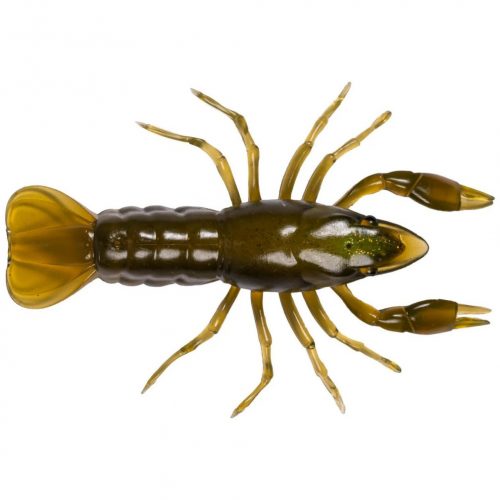 LIVETARGET 2.8" CRAWFISH UN-RIGGED GREEN / MOSS 71 MM  SINKING