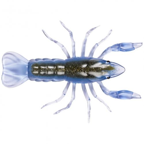 LIVETARGET 3.8” CRAWFISH UN-RIGGED BLUE / GREEN 97 MM  SINKING