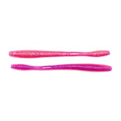   LIVETARGET 4.5" STRAIGHT TAIL WORM PINK / PURPLE 114 MM   SINKING 4DB/CSOMAG