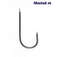 MUSTAD ULTRA NP WIDE ROUND BEND MATCH SPADE BARBED 18 10DB/CSOMAG