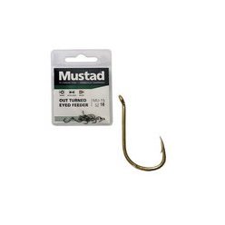 MUSTAD ULTRA NP OUT TURNED EYED FEEDER 12 10DB/CSOMAG