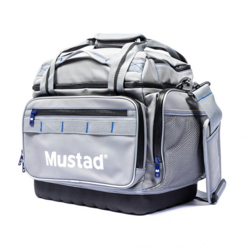 MUSTAD GAME TIME TOTE - TACKLE - MULTI GRAY/BLUE