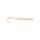 MUSTAD AJI CURLY TAIL 2.5'' WHITE LUMINOUS 12DB/CSOMAG