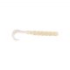 MUSTAD AJI CURLY TAIL 2.5'' WHITE LUMINOUS 12DB/CSOMAG