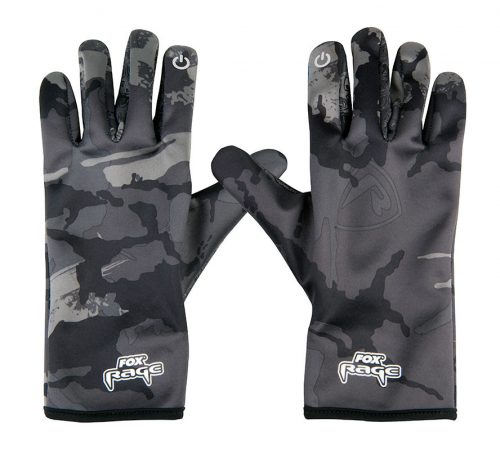 FOX RAGE Rage Thermal Camo Gloves Thermo Kesztyű - M