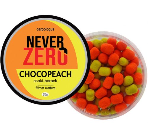 Never Zero wafter 20gr 10mm Choco Peach