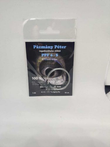 Pázmány Péter - 100% Fluorocarbon Előke 0,35mm/7.3kg/50cm 5db/csomag