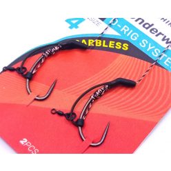   SEDO CurvX Underwater D-Rig System Barbless Size 4 szakáll nélküli horog