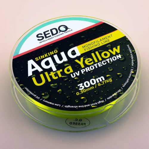 SEDO Aqua Ultra Yellow 300m 0.20mm 3.91kg monofil zsinór