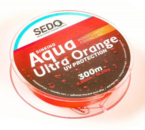 SEDO Aqua Ultra Orange 300m 0.20mm 3.91kg monofil zsinór