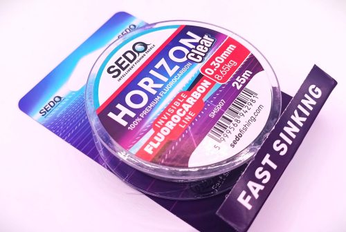 SEDO Horizon Clear Fluorocarbon 0.25mm 25m