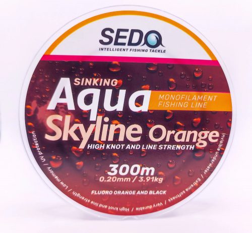 SEDO Aqua Skyline Orange 300m 0.20mm 3.91kg monofil zsinór