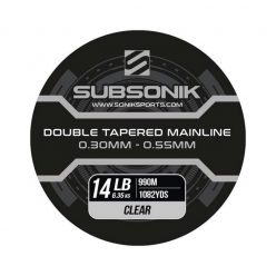   SUBSONIK DOUBLE TAPERED MAIN LINE CLEAR 12LB 990m (3x330) FELVASTAGODÓ FŐZSINÓR