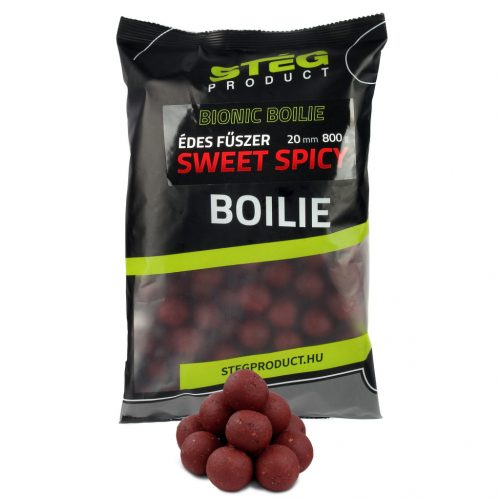 Stég Bionic Boilies 800g 20mm Sweet Spicy