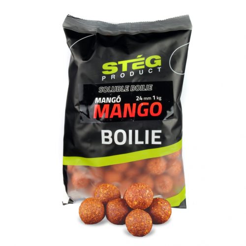 Stég Product Soluble Boilie 24mm Mango 1kg