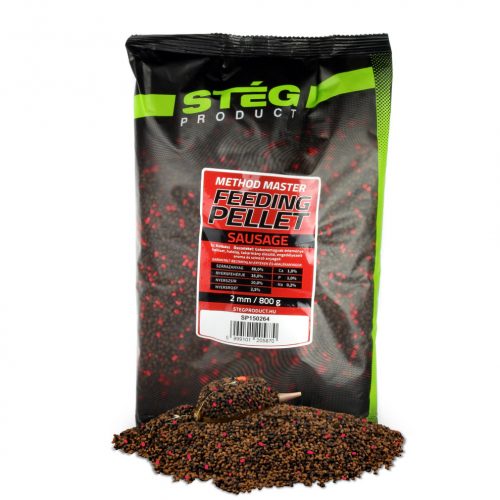 Stég Feeding Pellet 2mm Sausage 800g