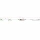 MADCAT ADJUSTA BASIC RIVER RIG LIVE BAIT 160CM1.00MM 2/0 8/0 40G harcsázó szerelék