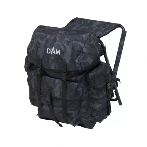 DAM ICONIC CAMO BACKPACK Hátizsák Székkel 34X30X46CM