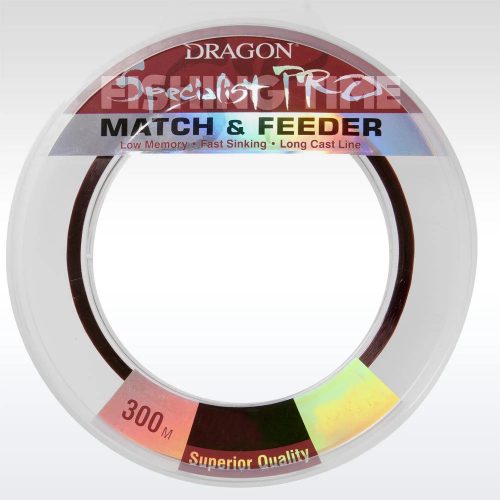 DRAGON specialist pro match & feeder monofil zsinór 300m 0,20mm 5,70kg