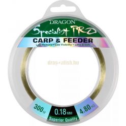   DRAGON specialist pro carp & feeder monofil zsinór 300m 0,18mm 4,75kg