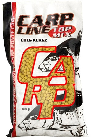 TOP MIX Carp Line etető pellet, Édes keksz