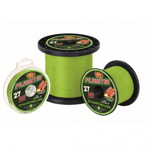 ZSINÓR WFT PLASMA CHARTREUSE LAZER SKIN 150M 8KG 0,08