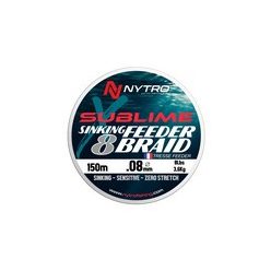 NYTRO SUBLIME X8 SINKING FEEDER BRAID 0,10