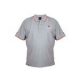 NYTRO LIGHT MARL GREY POLO SHIRT M